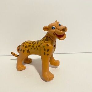 Animated Cheetah Rainforest Cafe PVC Plastic Action Figure Toy 4/$20 🛑